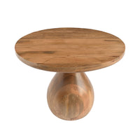 Fen Round Coffee Table Natural 70 x 50 x 70cm