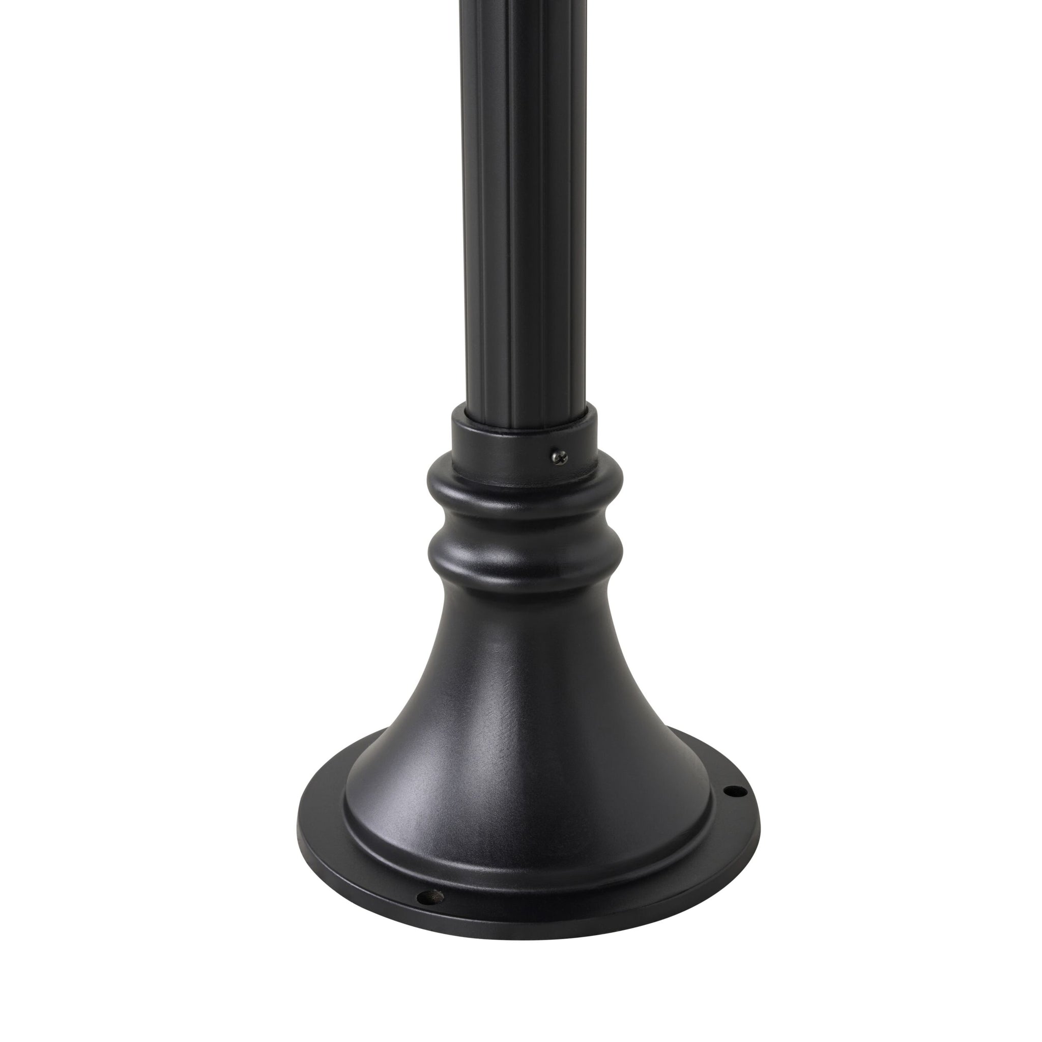 Dover 3 Light Exterior Lamp Post Black 200cm