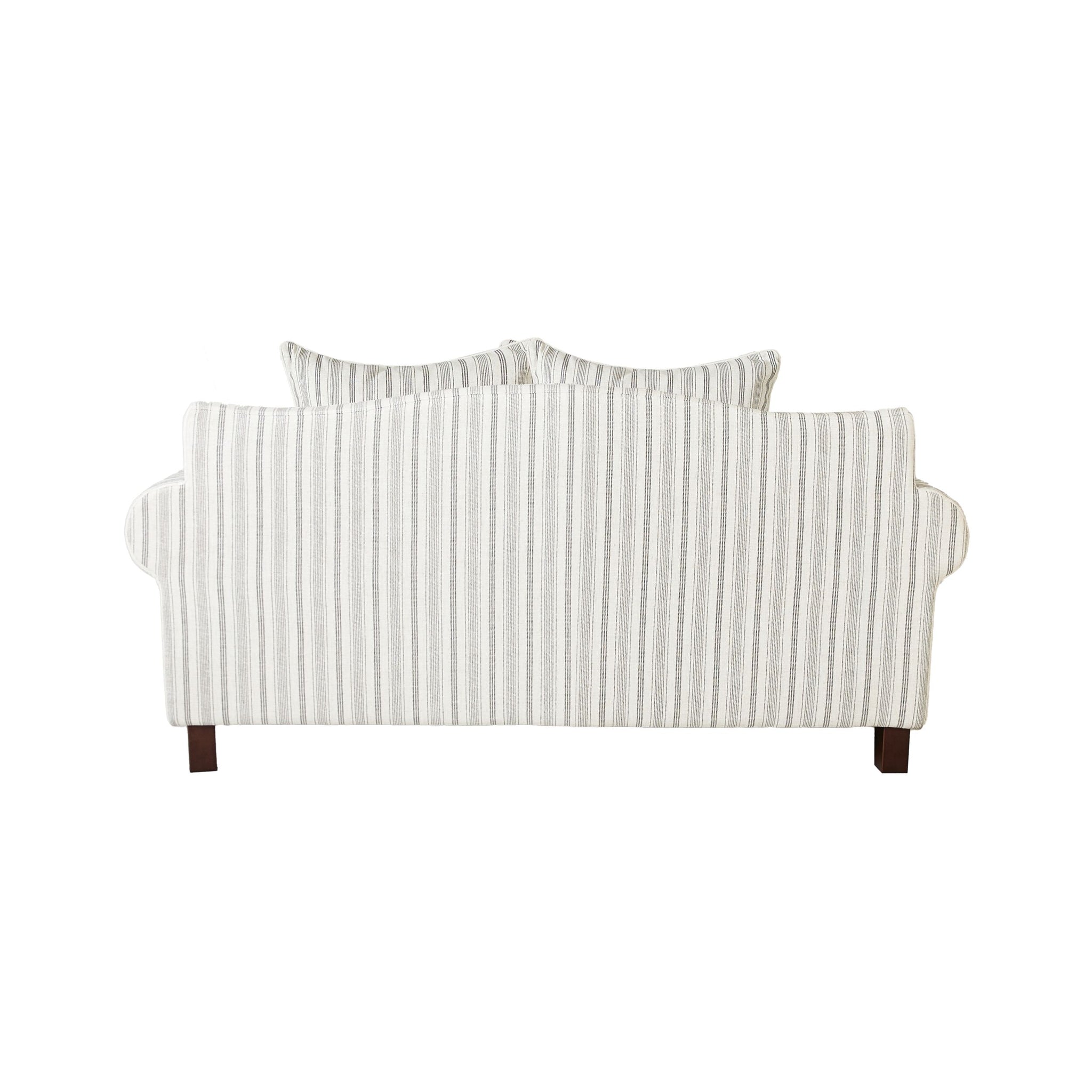 Lisette 2.5 Seater Sofa Linen Stripe