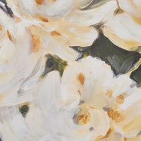 White Delight Framed Print 60x60cm