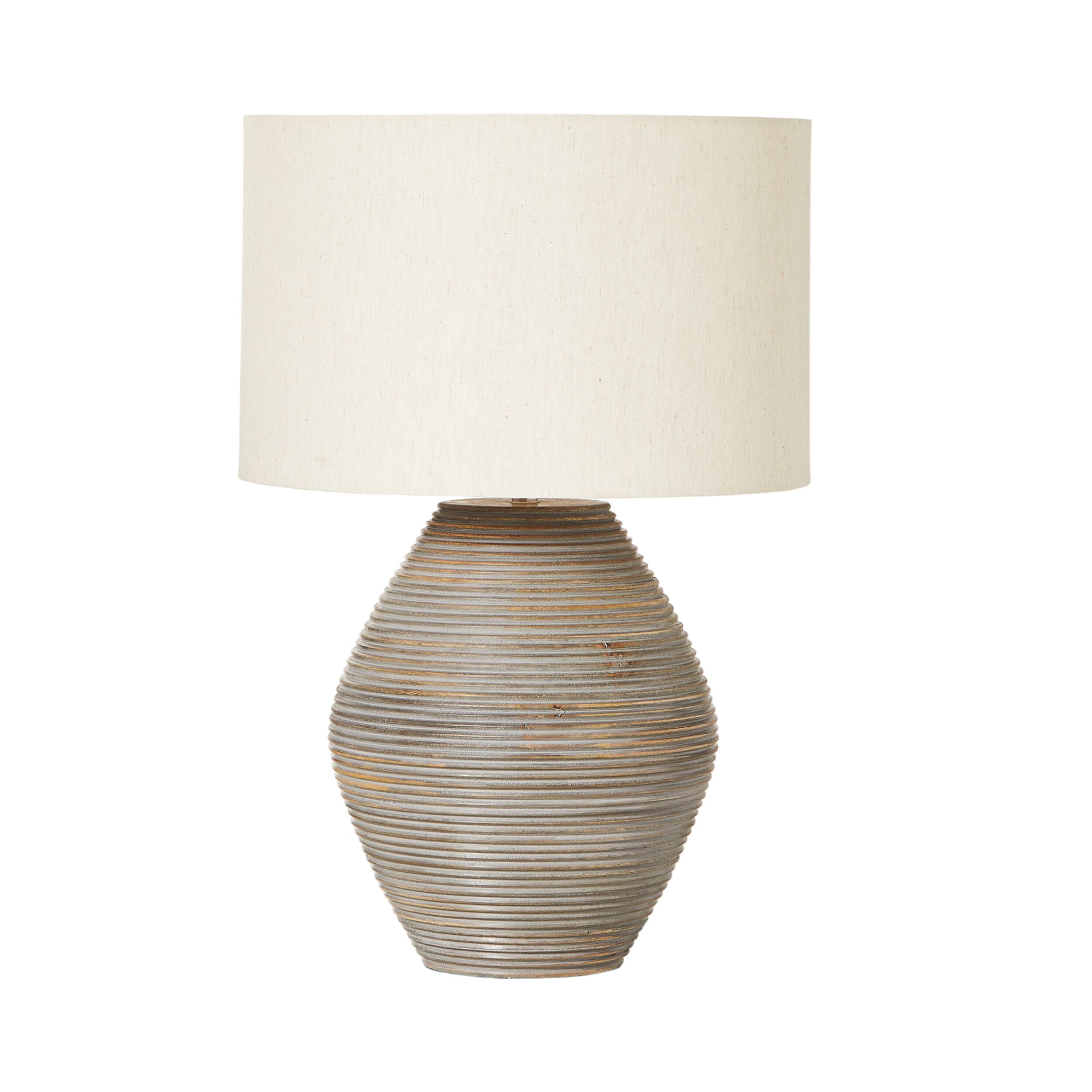 Salma Wooden Table Lamp 60cm