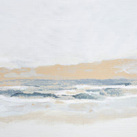 Abstract Beach Landscape Canvas Print 142.6x102.6cm