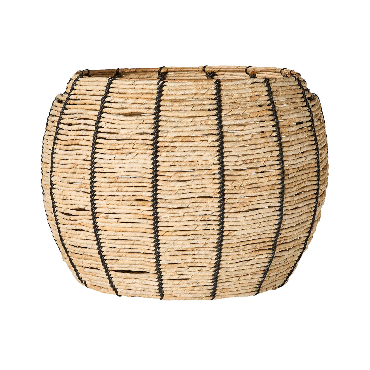 Serra Stripe Basket Large
