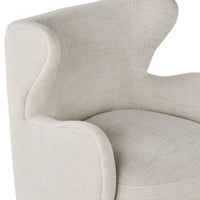Mara Swivel Chair Natural Weave