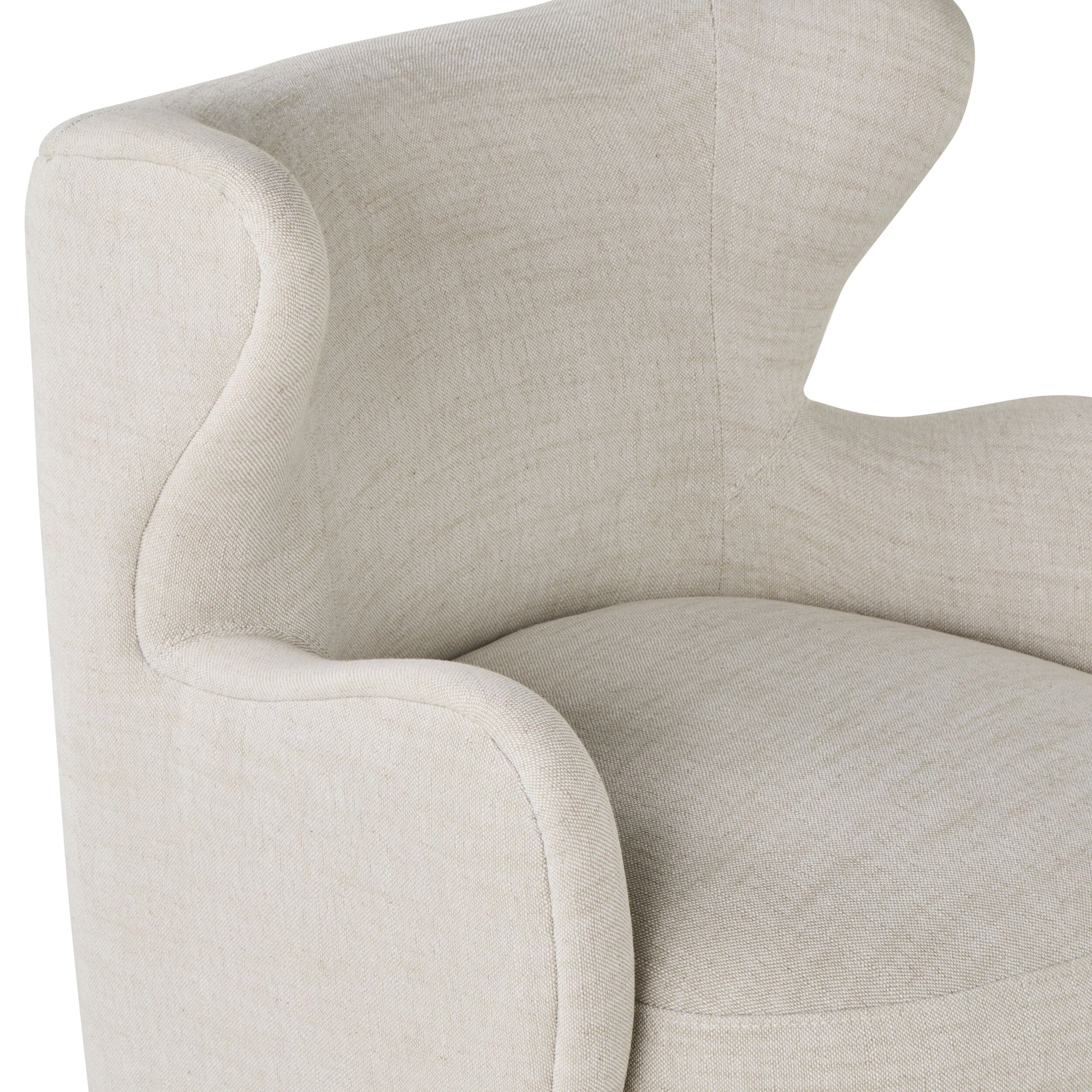 Mara Swivel Chair Natural Weave