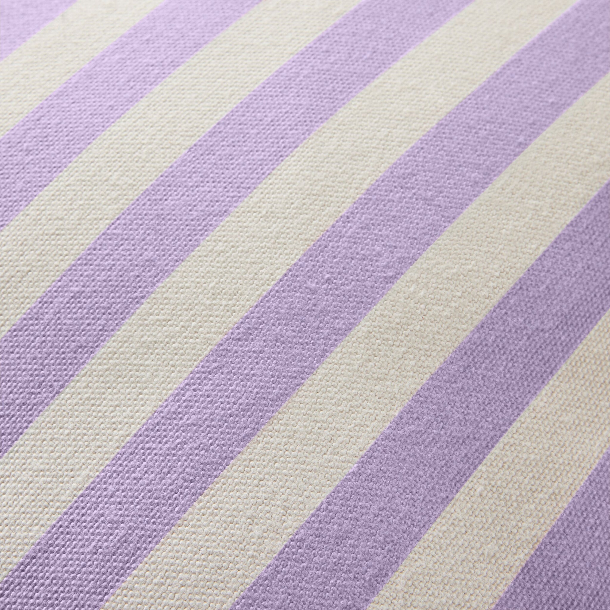 Aruba Scallop Edge Stripe Lilac 45x45cm