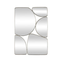 Pebble Cluster Iron Mirror