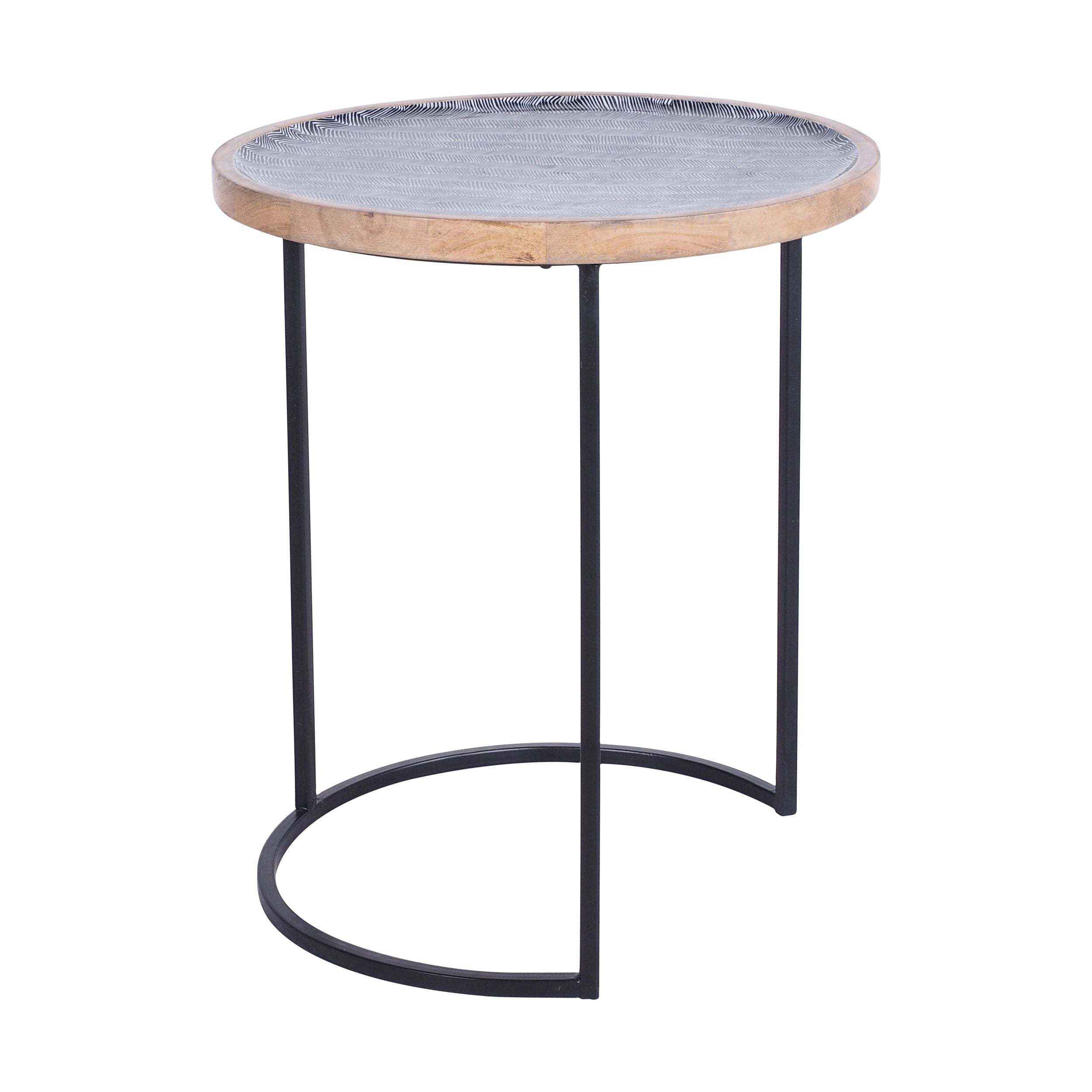 Eco Sole Tribal Side Table 46cm