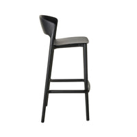 Poppy Bar Stool Black