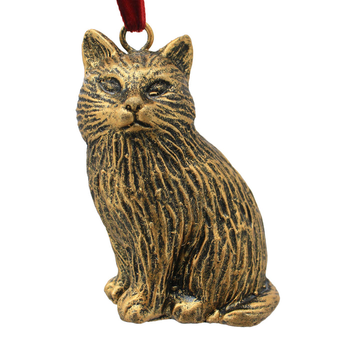 Heirloom Ragdoll Cat Christmas Ornament