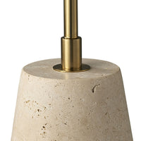 Marta Travertine Pendant 11x14cm