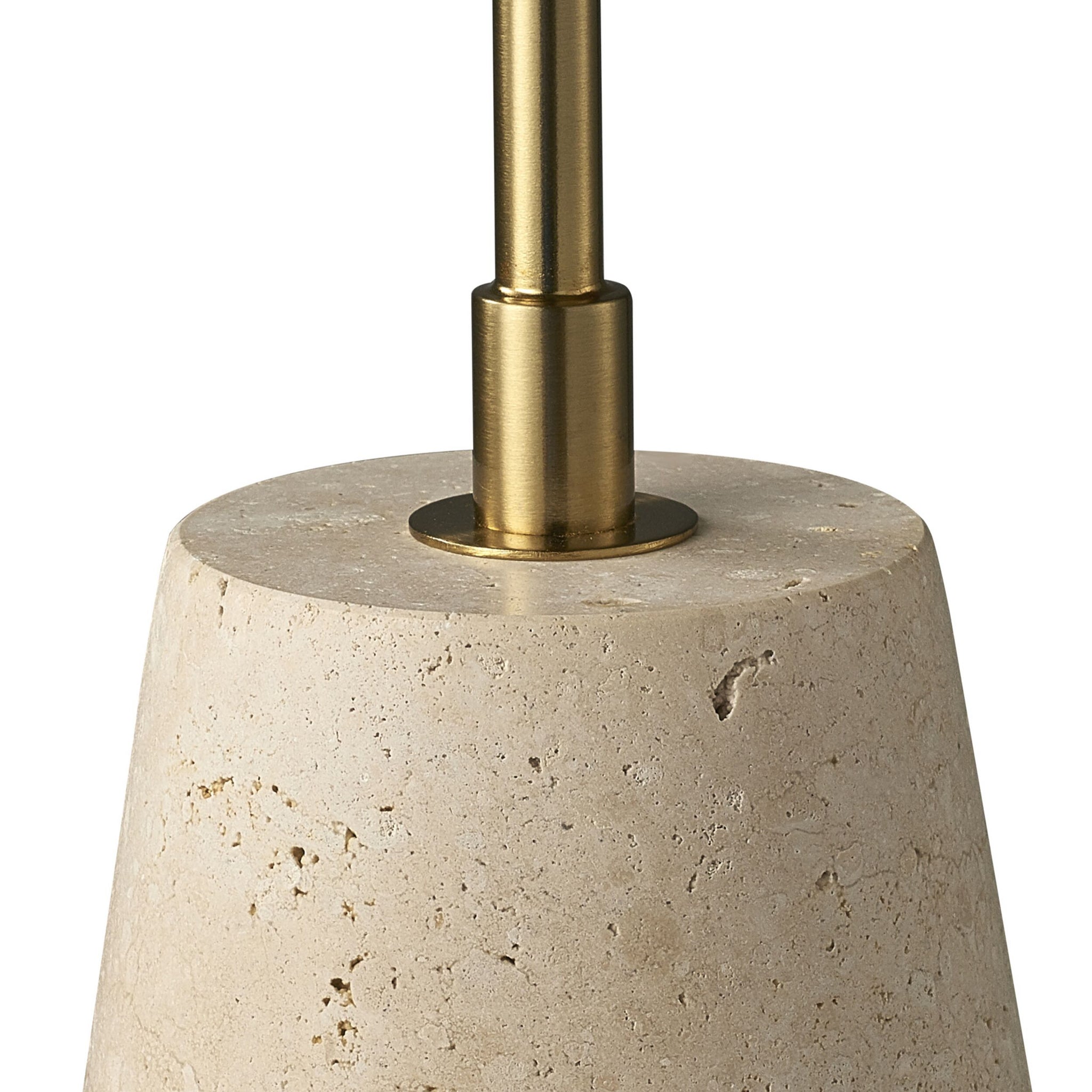 Marta Travertine Pendant 11x14cm