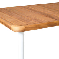 Ellie Outdoor Dining Table 200cm White