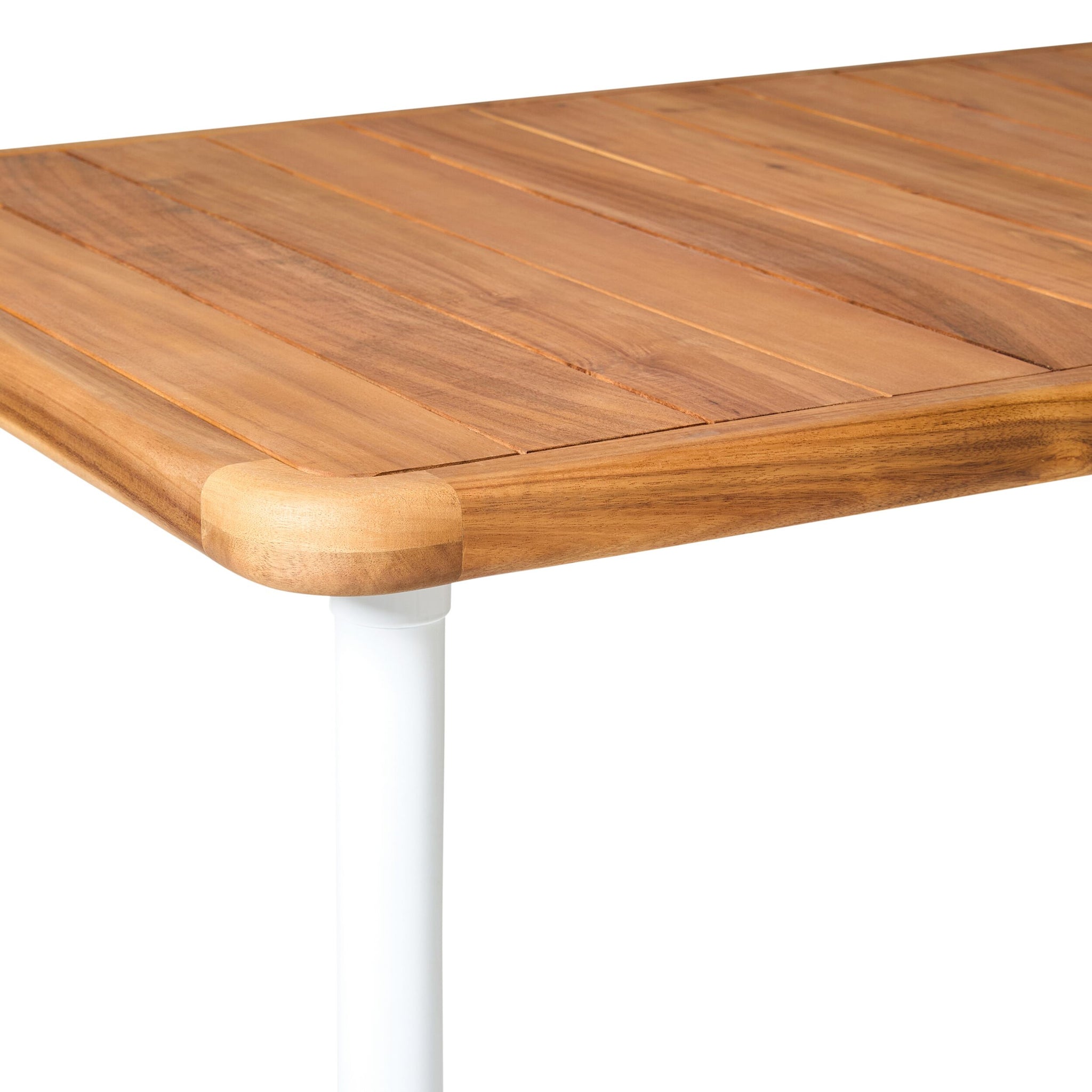 Ellie Outdoor Dining Table 200cm White