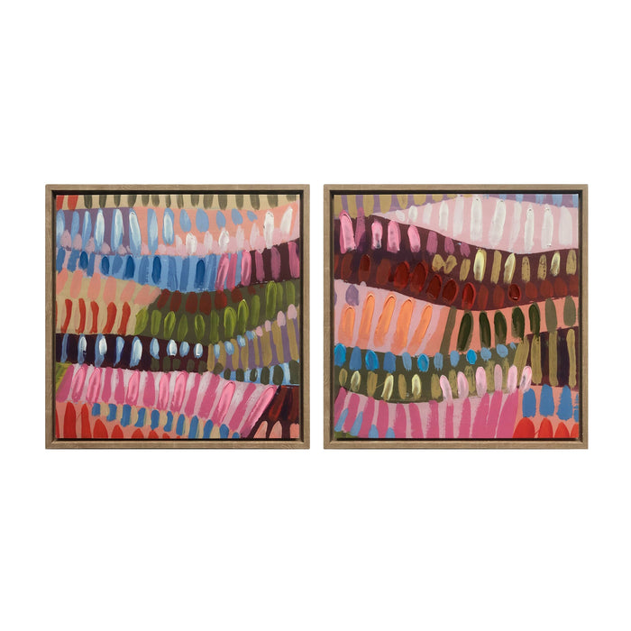 Wildkind Horizon Framed Textured Print Set 80x40cm