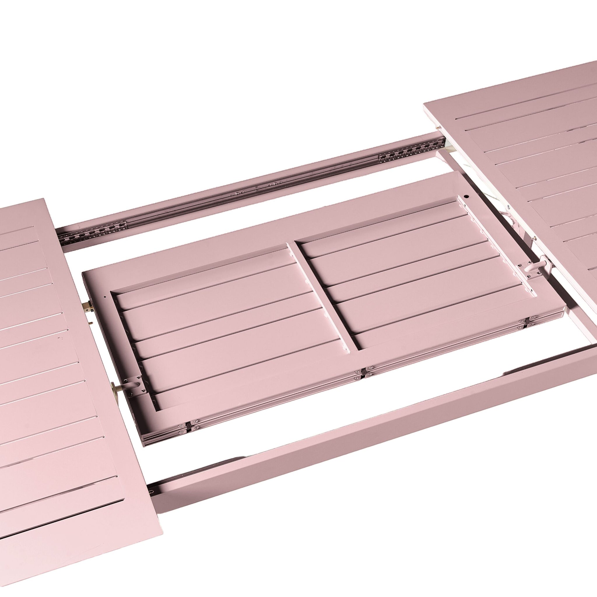 Santana Aluminium Extension Table Rose Pink  200/300cm