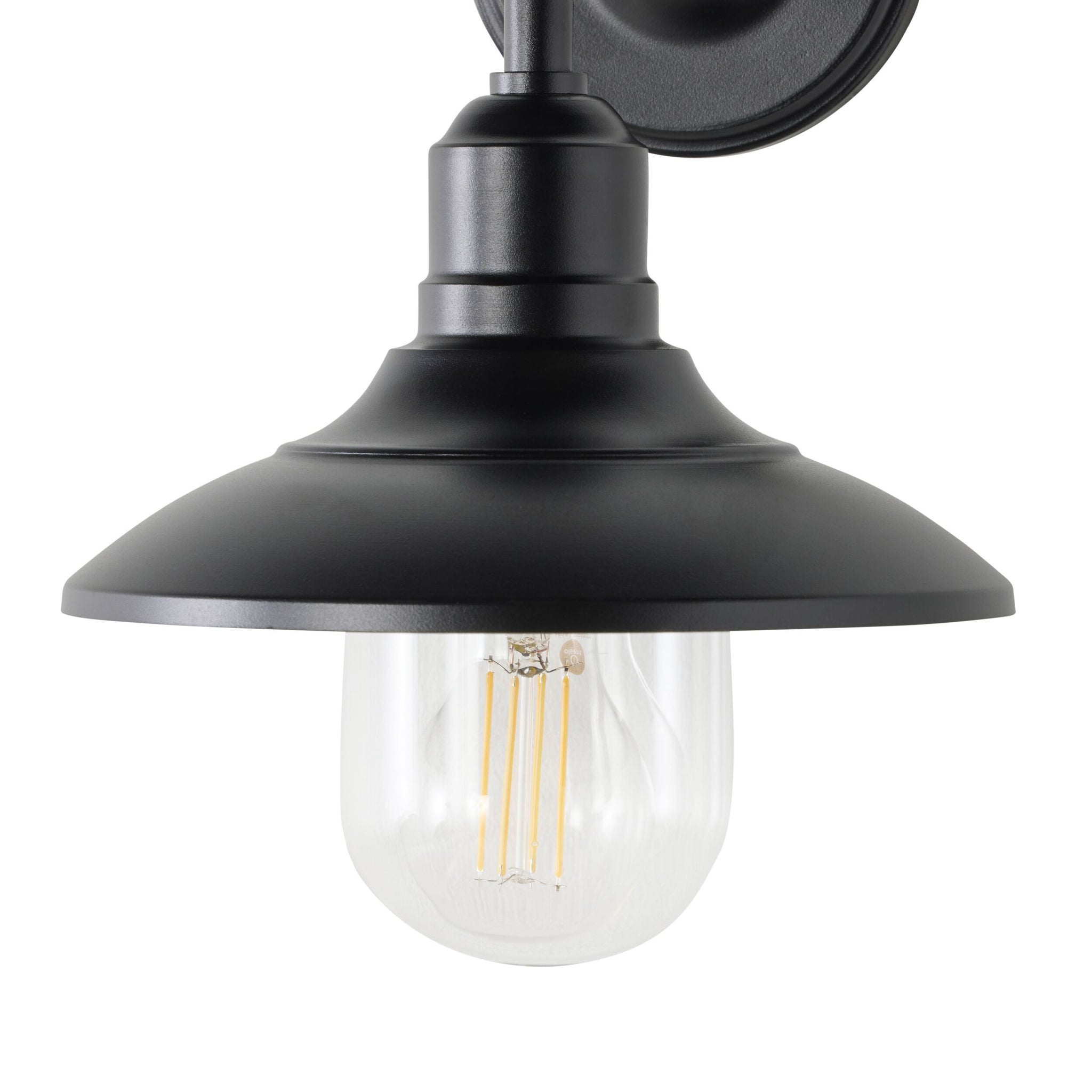 Cody 1 Light Exterior Wall Bracket Black