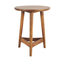 Elliot Timber Side Table Vintage Brown