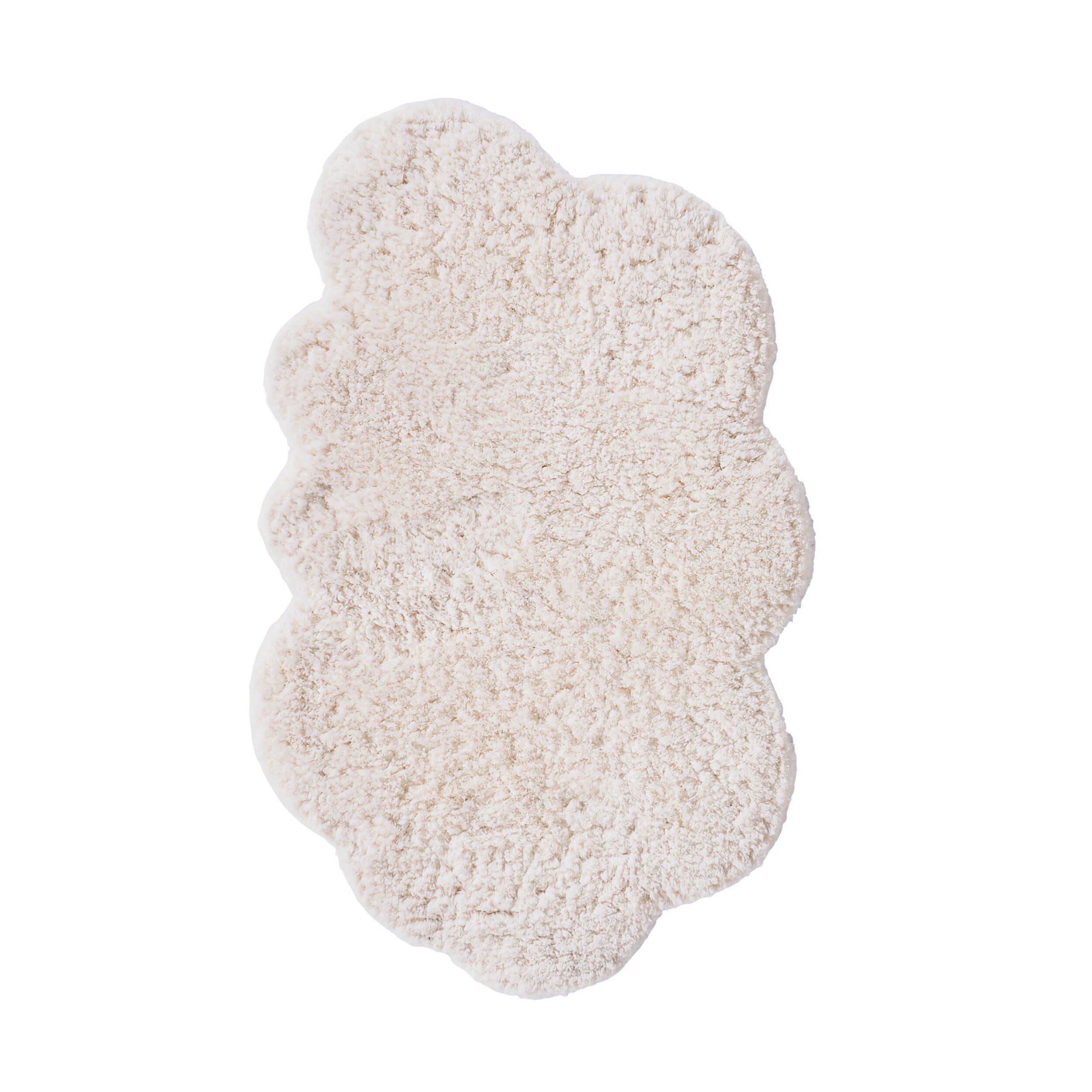 Cloud Tufted White Rug 120 x 75 cm