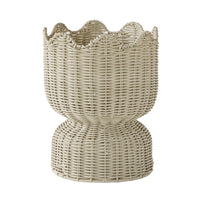 Sidney Woven Planter Small Stone