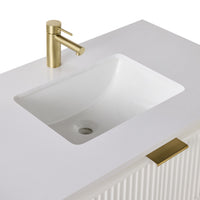Lennox Single Vanity White 940mm