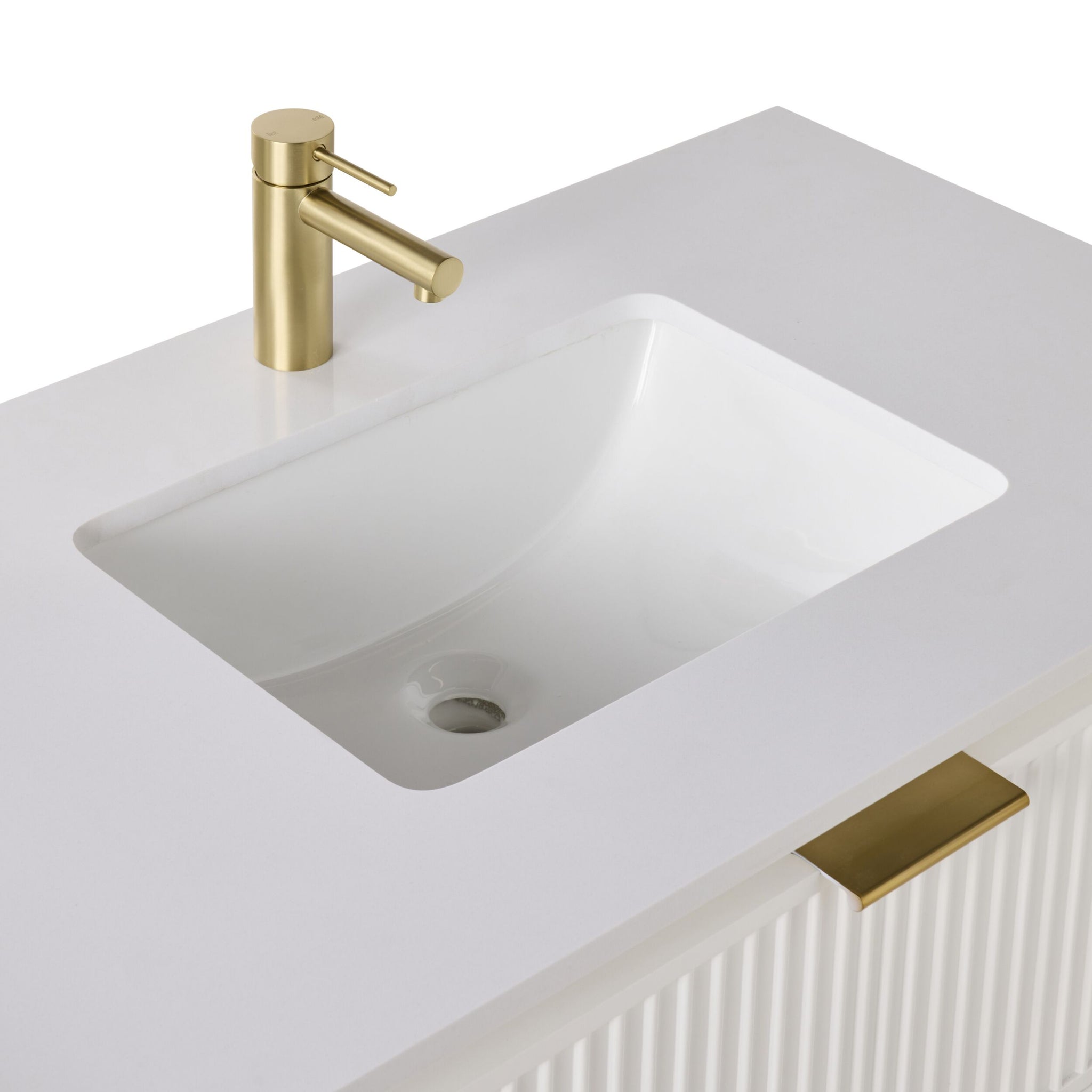 Lennox Single Vanity White 940mm