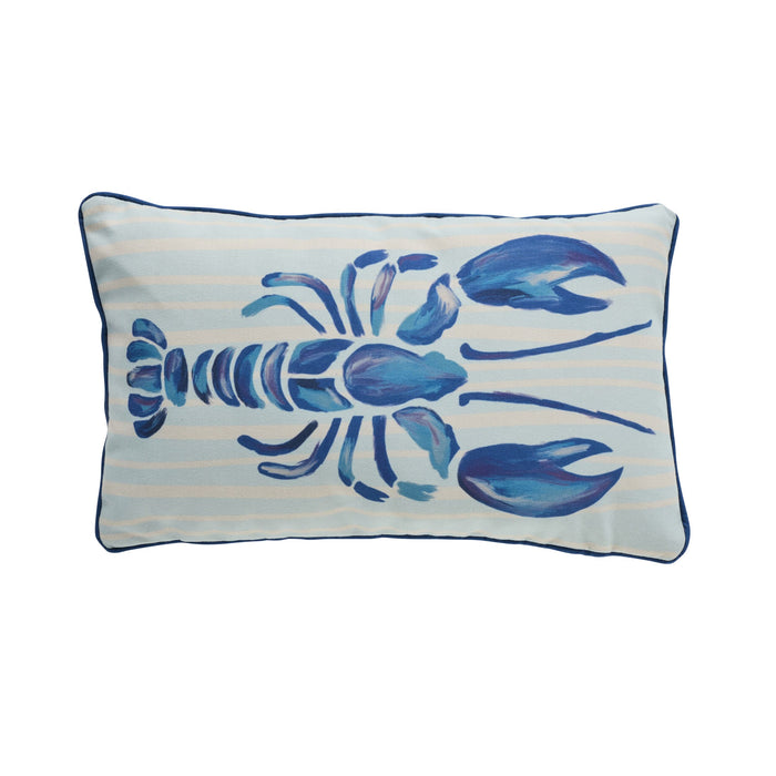 Aruba Swimming Lobster Outdoor Cushion 35x55cm