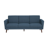 Frankie 3 Seater Sofa Steel Blue Weave