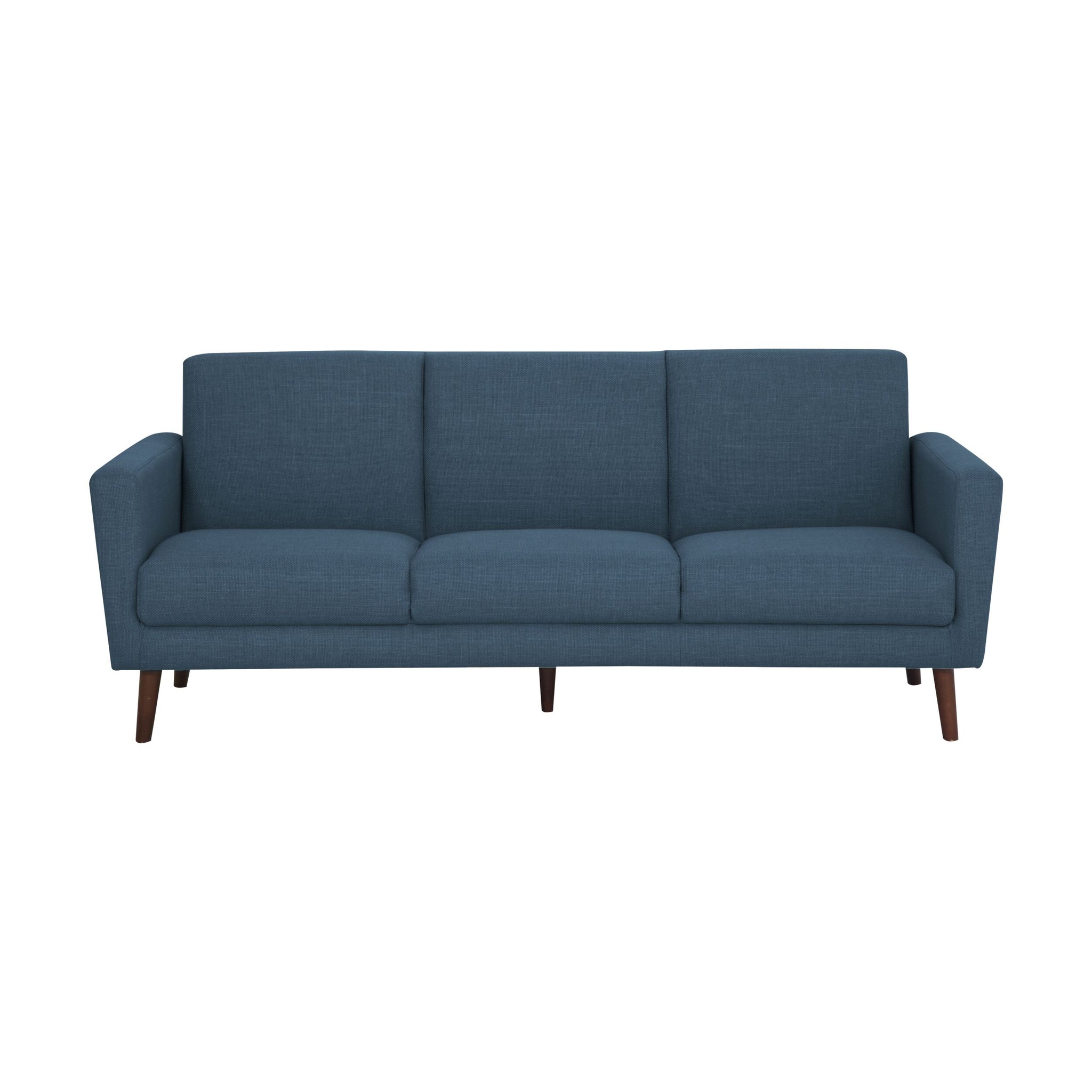 Frankie 3 Seater Sofa Steel Blue Weave