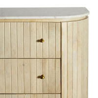 Deva 3 drawer Chest with Marble Top