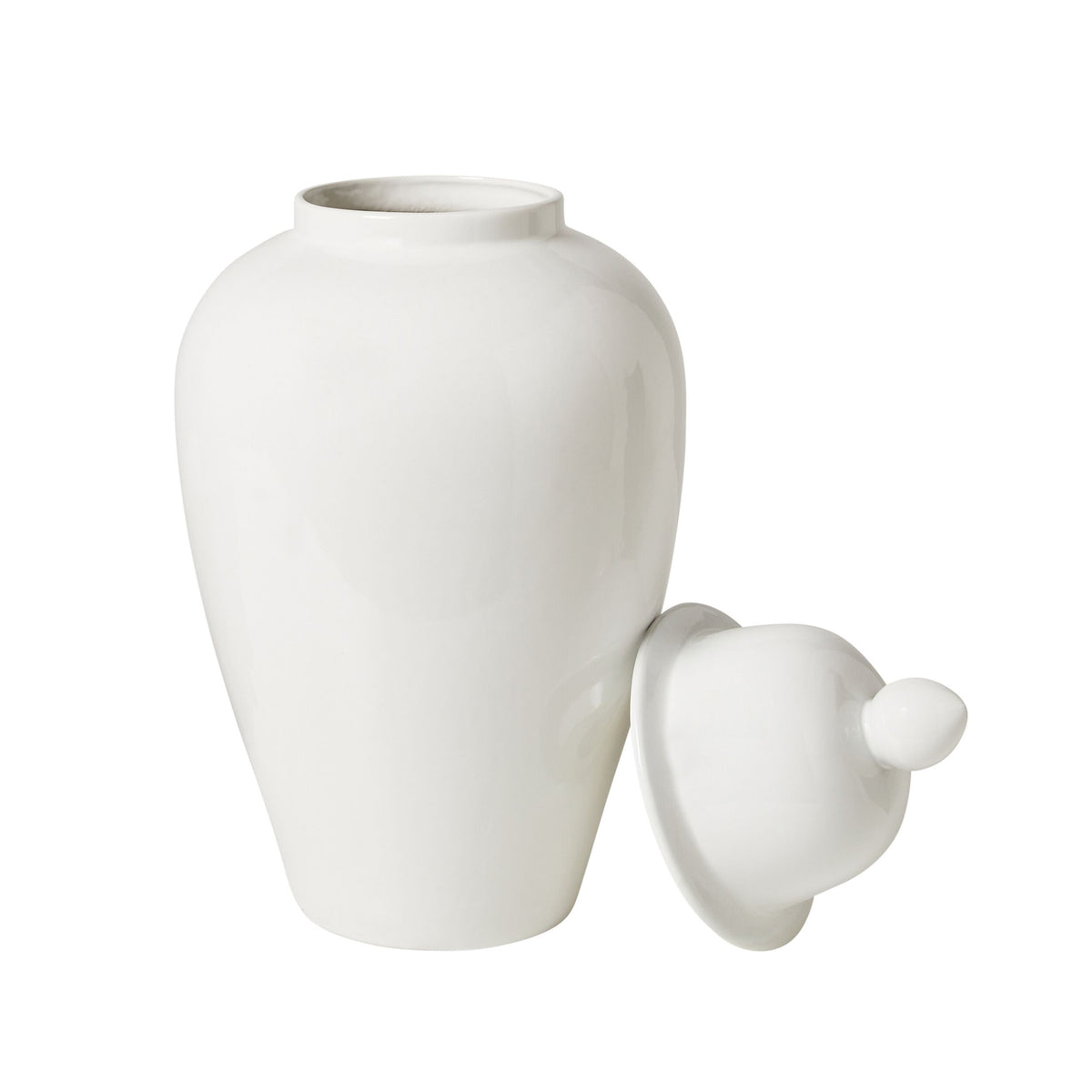 Kylix Ginger Jar White Gloss 63cm Early Settler AU