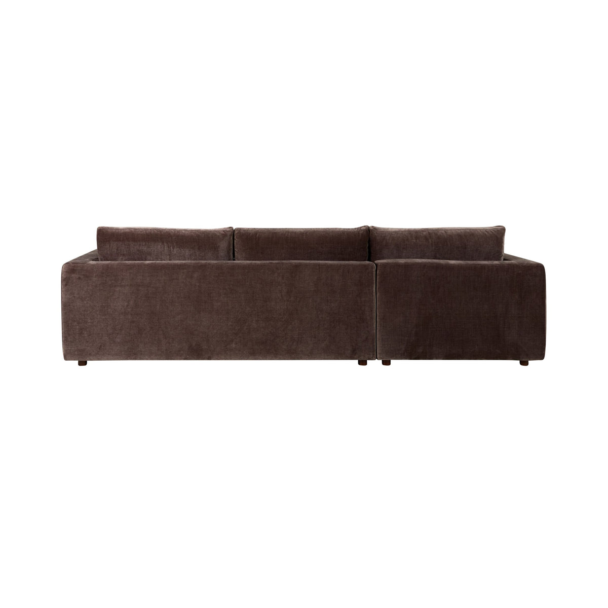 Oakley 4 Seater Left Chaise Sofa Truffle