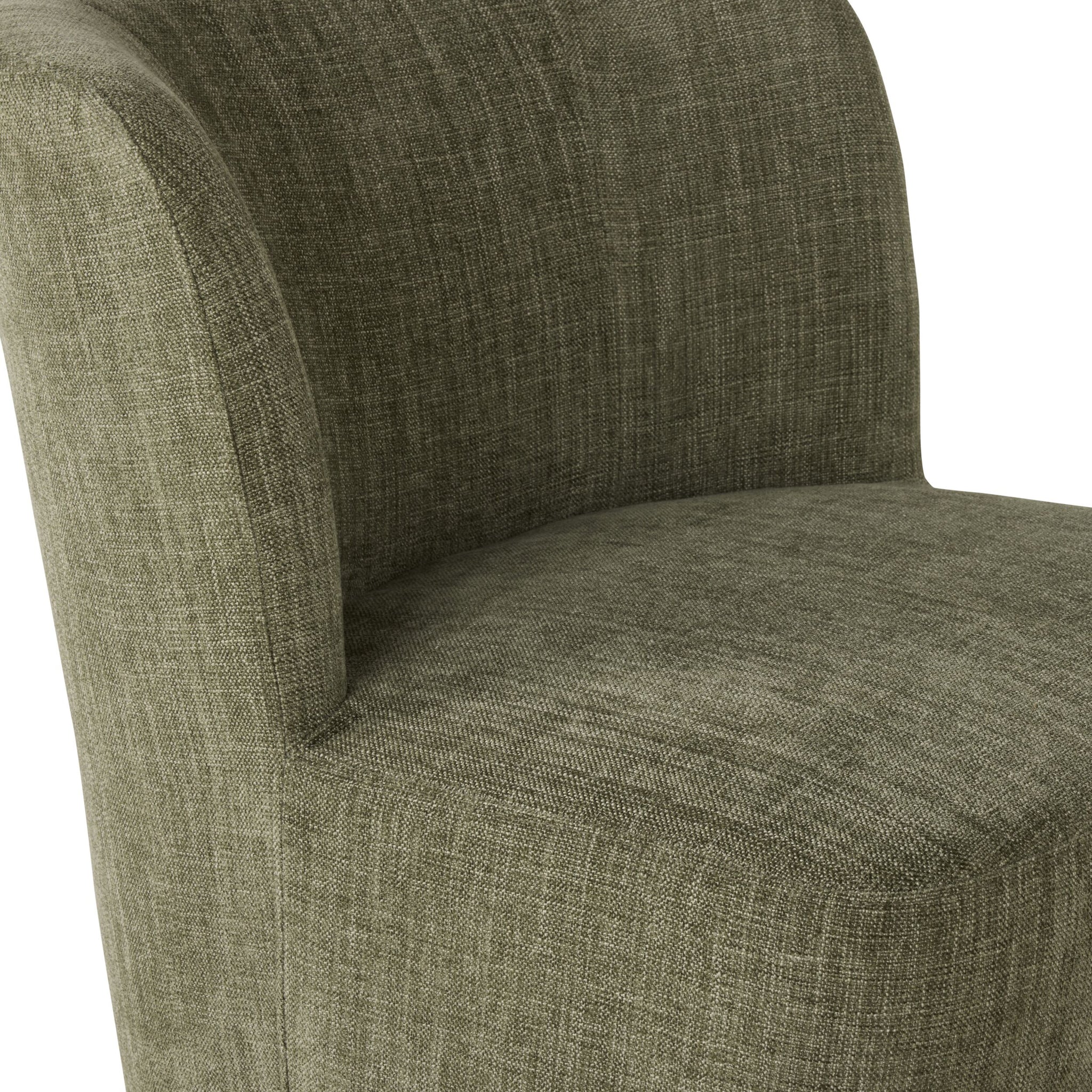 Amala Swivel Occasional Chair Fern Green Weave
