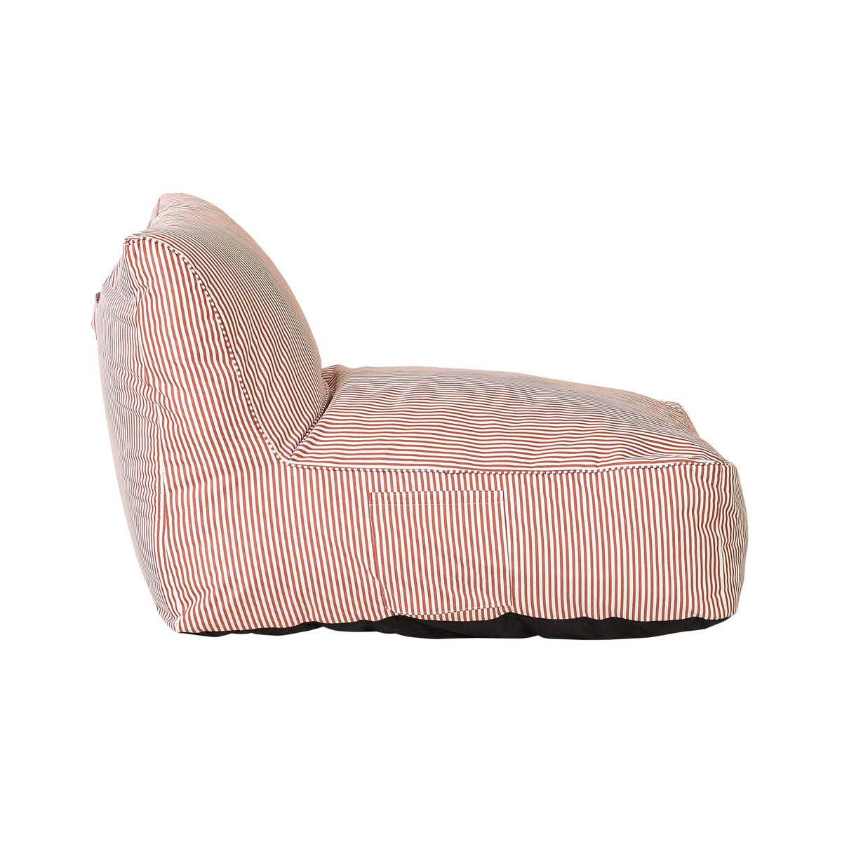 Jax Foam Filled Lounger Orange Stripe