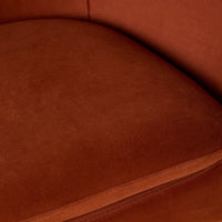 Luka Occasional Chair Velvet Copper