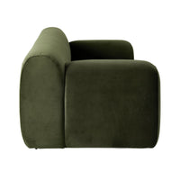 Alexis Velvet Armchair Eucalyptus
