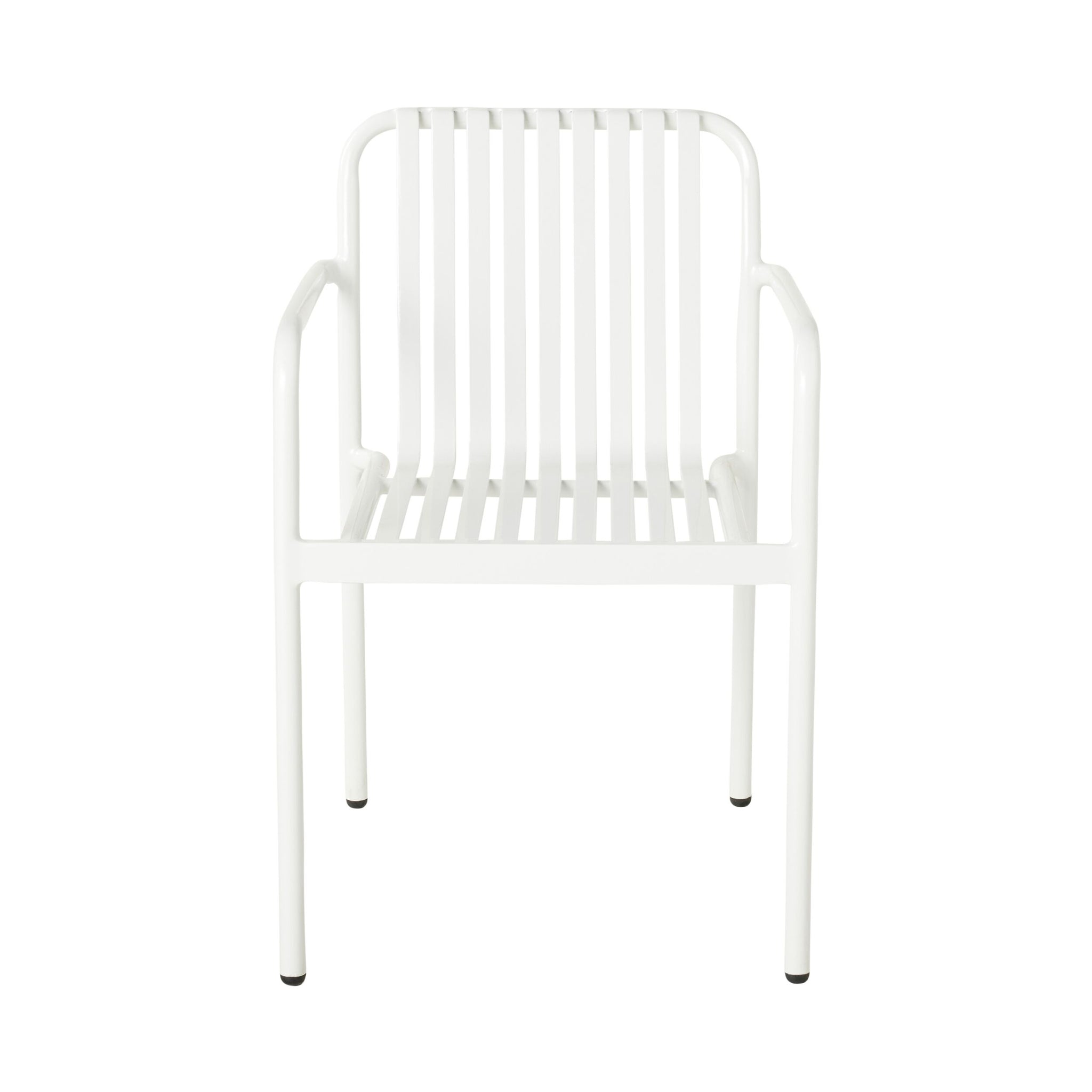 Kasper Aluminium Dining Chair White