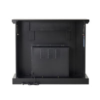 Islington Fireplace Black 120x33x101.5cm