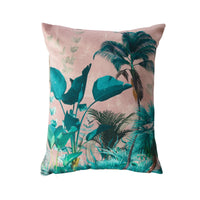 Aruba Pink Tropical Scene Cushion 50x40cm