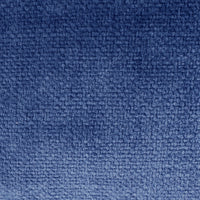 Lisette Velvet Ottoman Celeste Indigo