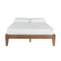 Kyan Double Bed Base Chestnut