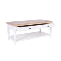 Clover 1 Drawer Timber Coffee Table