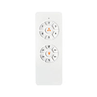 Harbour 132cm Indoor DC Fan - White with Natural ABS Blades