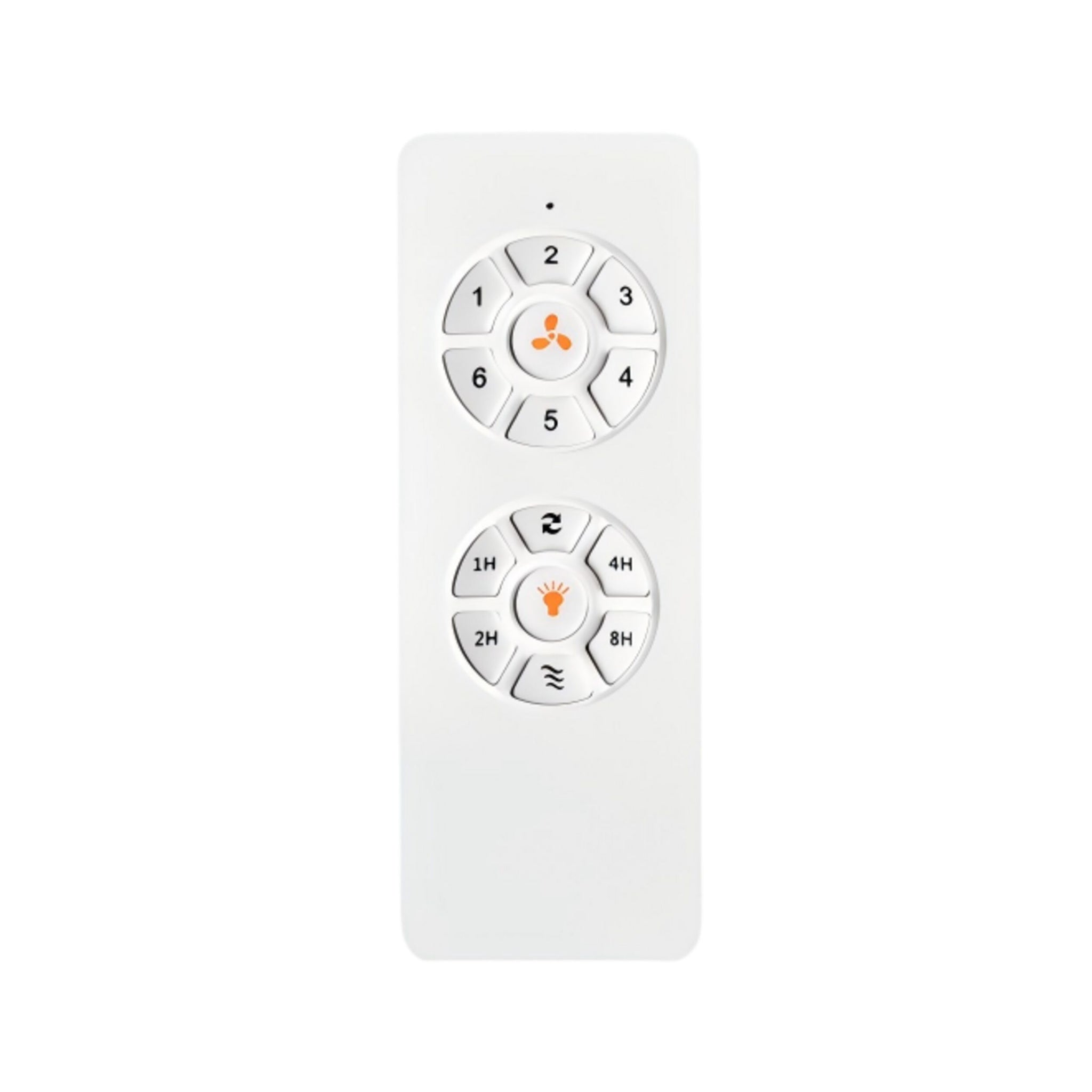 Harbour 132cm Indoor DC Fan - White with Natural ABS Blades