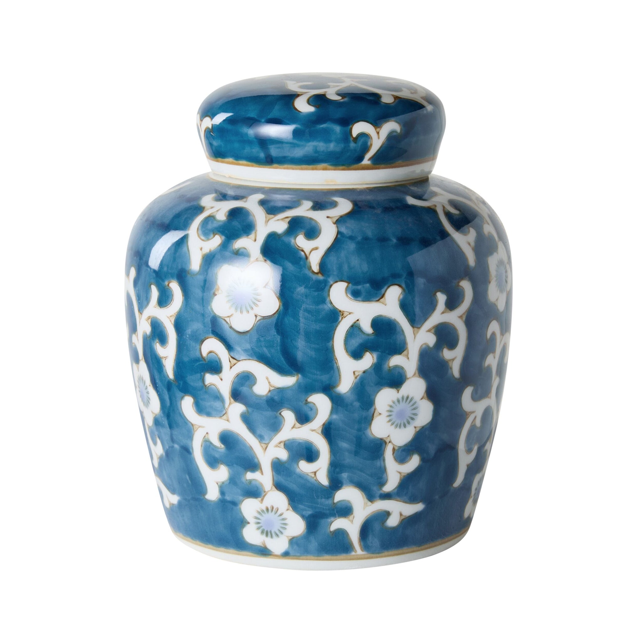 Celadon Alyssum Vine Jar Medium