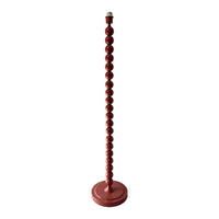 Carousel Metal Floor Lamp Base Red 126cm