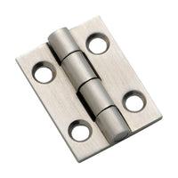 3120 Cabinet Hinge Fixed Pin Satin Chrome H25xW22mm