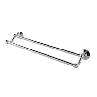 Oxford Double Towel Rail 600mm Chrome