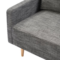 Boden Armchair Alaska Charcoal
