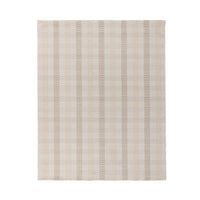 Manning Grid Handloom NZ Wool Rug 240x300cm
